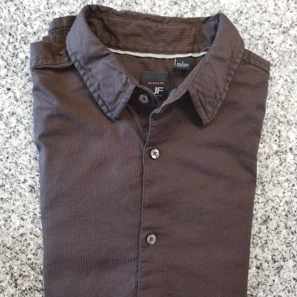 J. Ferrar men's button down dress shirt